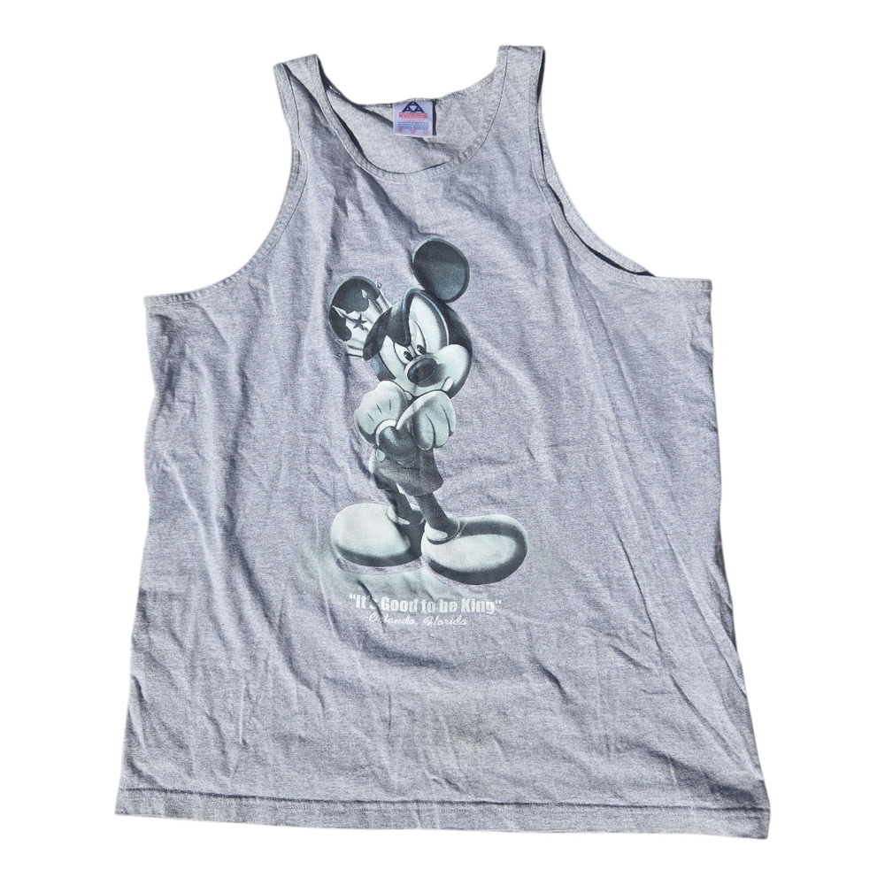 Y2K Mickey Mouse Tank Top Size XL